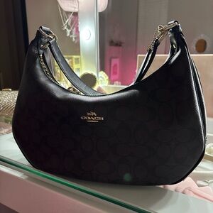 Coach Black Hobo Bag